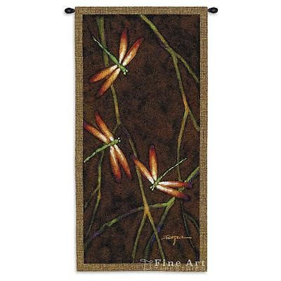 27x53 OCTOBER SONG I Dragonfly Wall Hanging