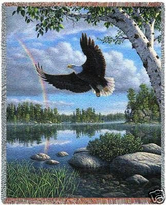 70x53 EAGLE Throw Blanket