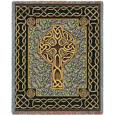 70x53 CELTIC CROSS Throw Blanket