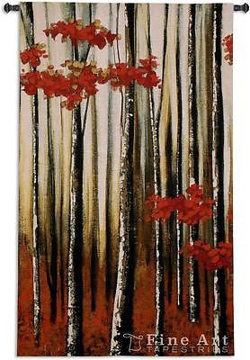 31x51 BEAUTY WITHIN I Birch Trees Wall Hanging