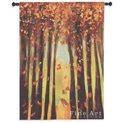 40x53 COLORS OF FALL II Autumn Tapestry Wall Hanging