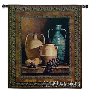 45x53 JUGS ON A LEDGE Tapestry Wall Hanging