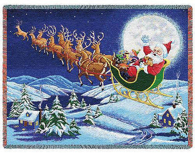 70x54 CHRISTMAS MAGIC Throw Blanket