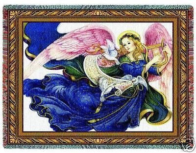 70x54 ANGEL Religious Throw Blanket