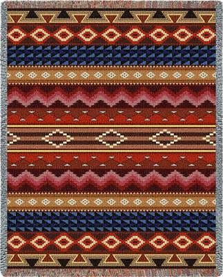 70x54 SOUTHWEST Geometric Throw Blanket