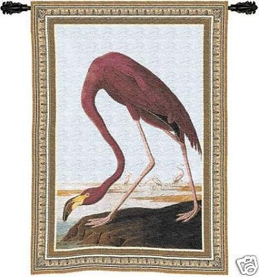 27x36 FLAMINGO Tropical Fine Art Tapestry Wall Hanging
