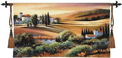 53x32 AFTERNOON LIGHT in TUSCANY Tapestry Wall Hanging
