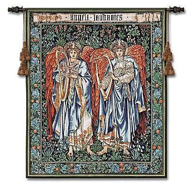 44x53 ANGELI LAUDANTES Landente  Angel Tapestry Wall Hanging