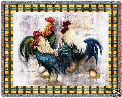 70x54 ROOSTER Throw Blanket
