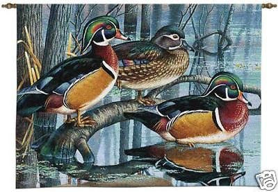 34x26 WOOD DUCK Wall Hanging