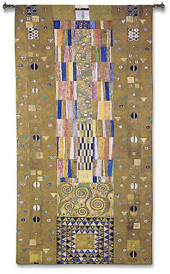98x53 FREGIO STOCKLET Klimt Tapestry Wall Hanging