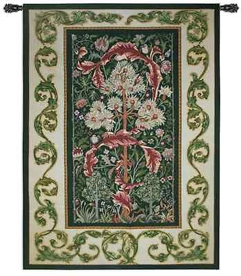 82X60 ACANTHUS William Morris Forest Floral Tapestry Wall Hanging