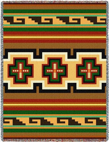 70x53 HAYAT Southwest Tapestry Throw Blanket