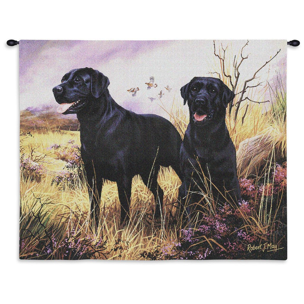 26x34 Black Labrador Dog Wall Hanging