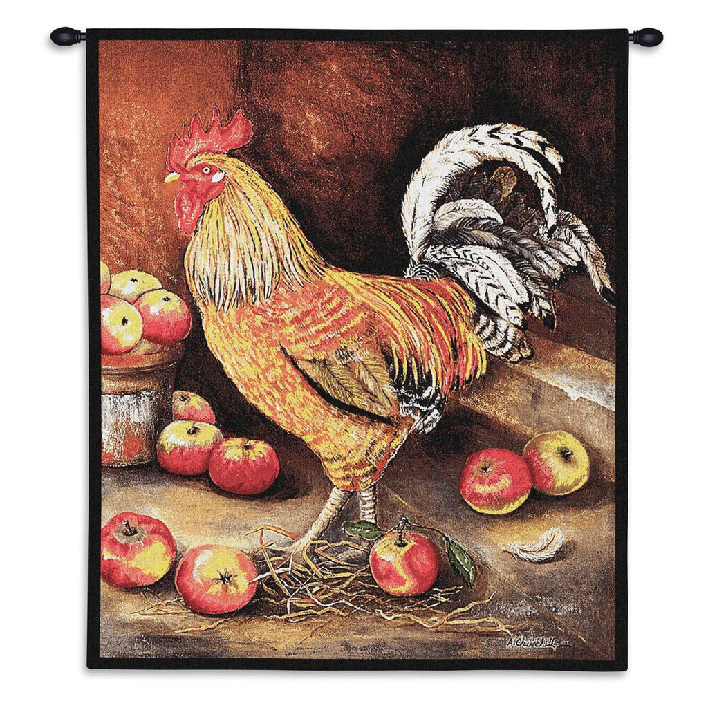 26x34 English Cockerel Rooster Wall Hanging